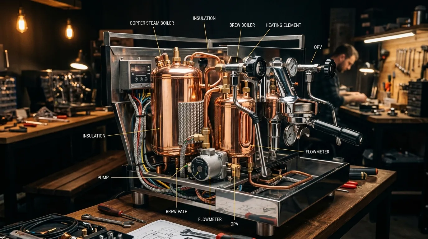 Single Boiler vs. Heat Exchanger vs. Dual Boiler