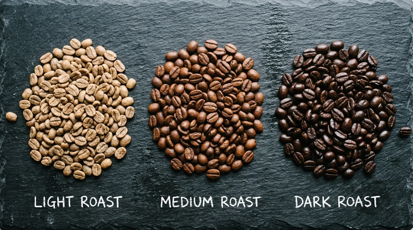 Understanding Coffee Roast Levels: Light, Medium, and Dark